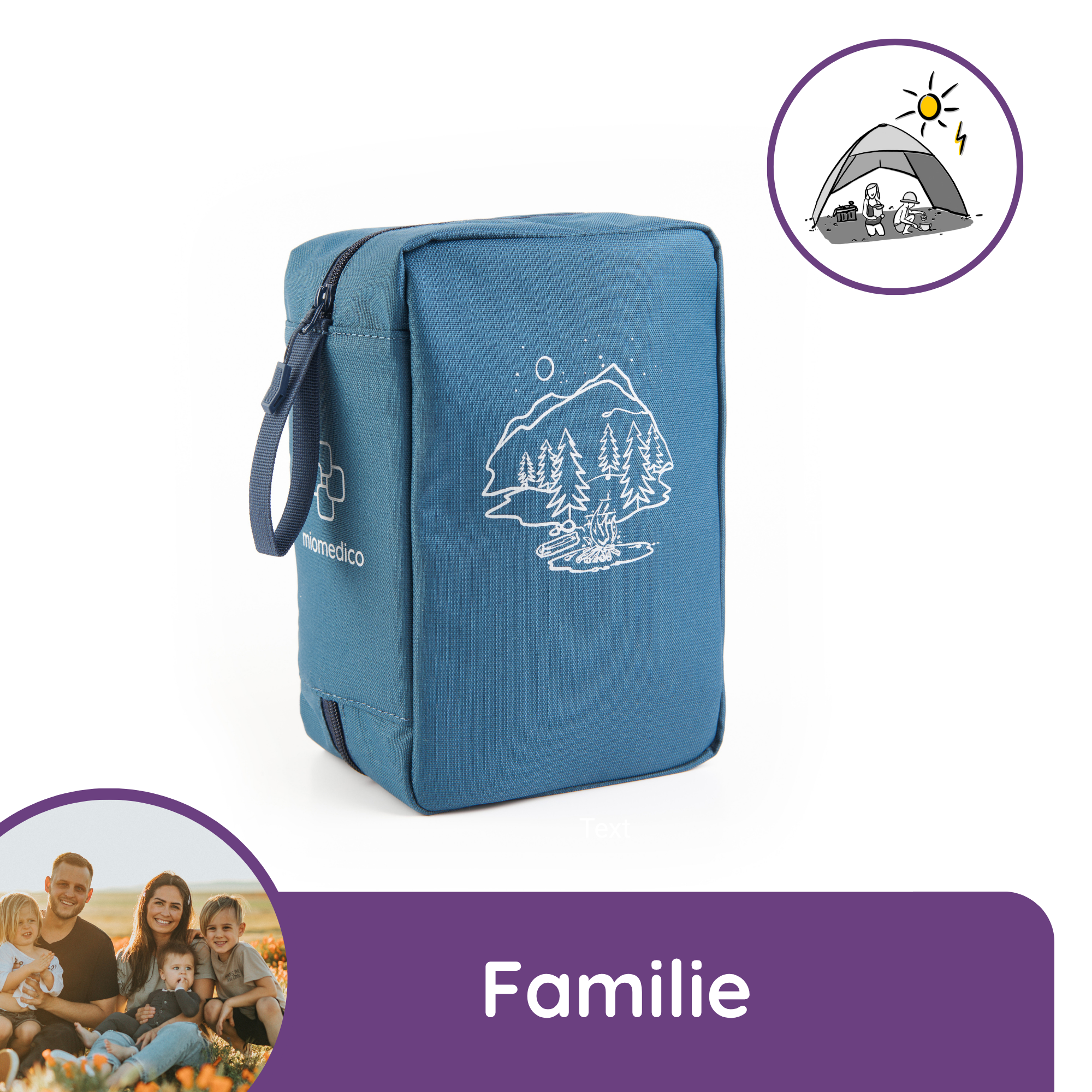 Reiseapotheke Familie für 3-5 Personen