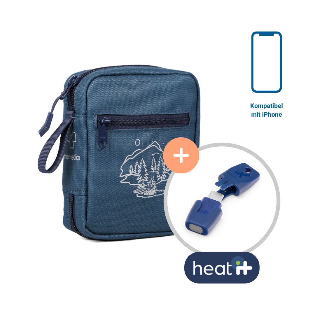 Erste-Hilfe-Set für Familien+ heat it® Stichheiler