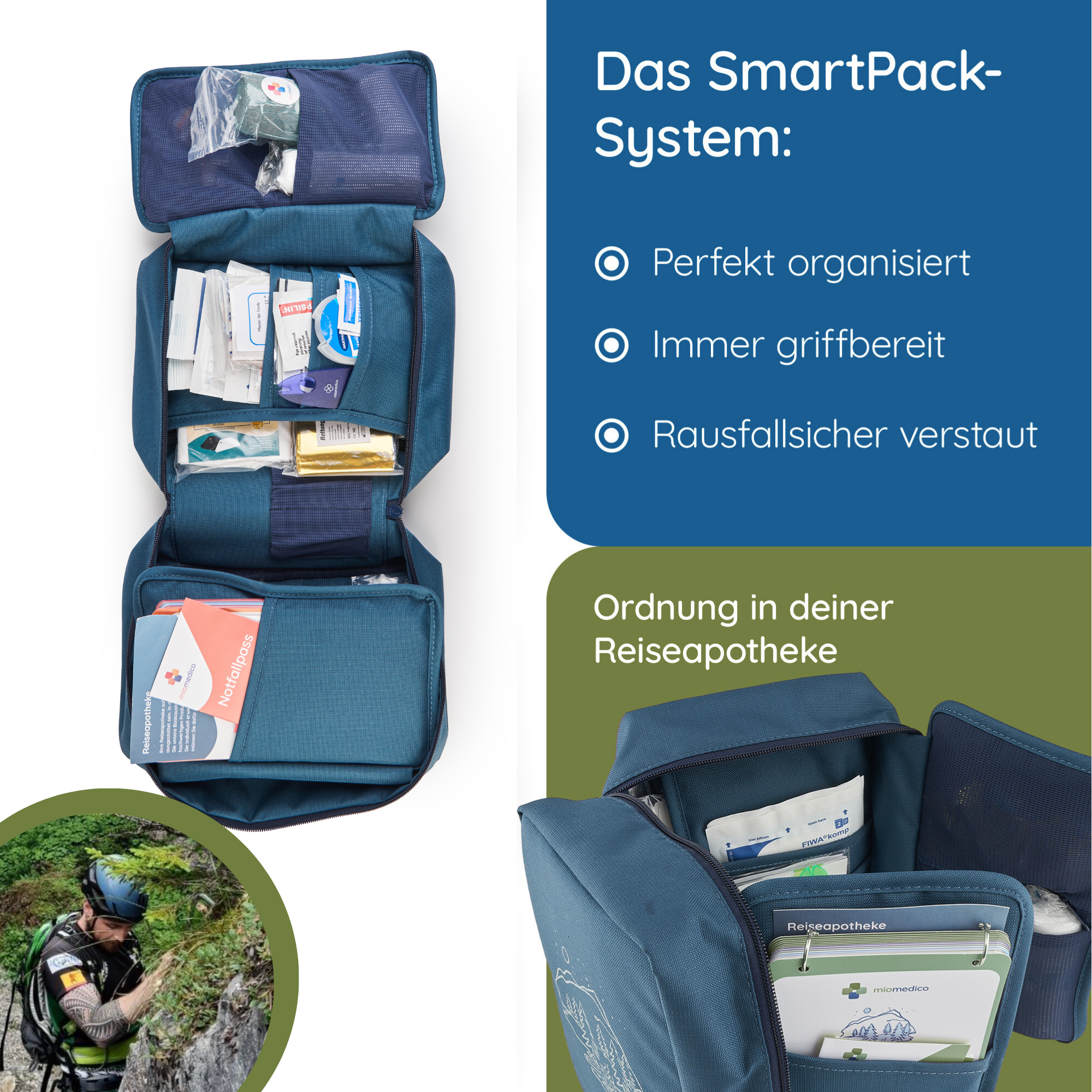 "Reiseapotheke Outdoor" für 1-2 Erwachsene