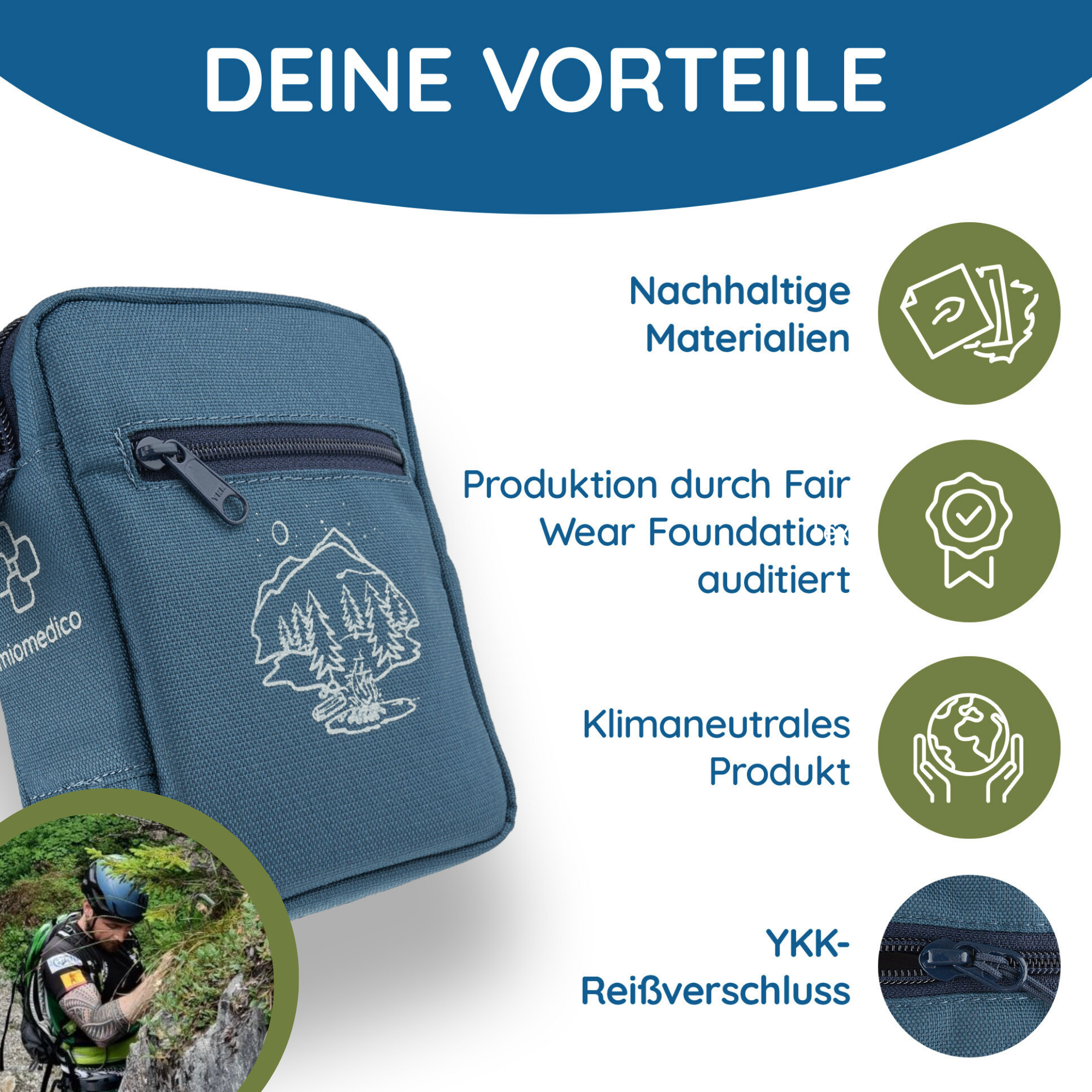 "Erste-Hilfe-Set Outdoor" für 1-2 Erwachsene !