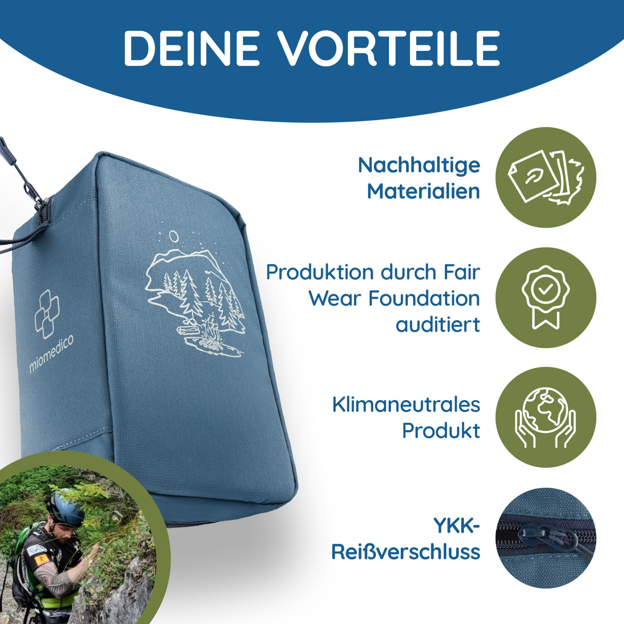 "Reiseapotheke Outdoor" für 1-2 Erwachsene