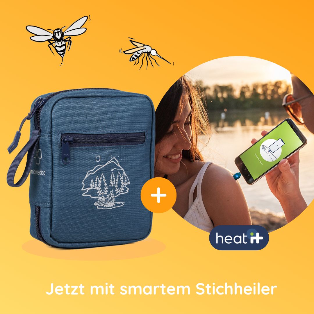 Erste-Hilfe-Set für Familien+ heat it® Stichheiler