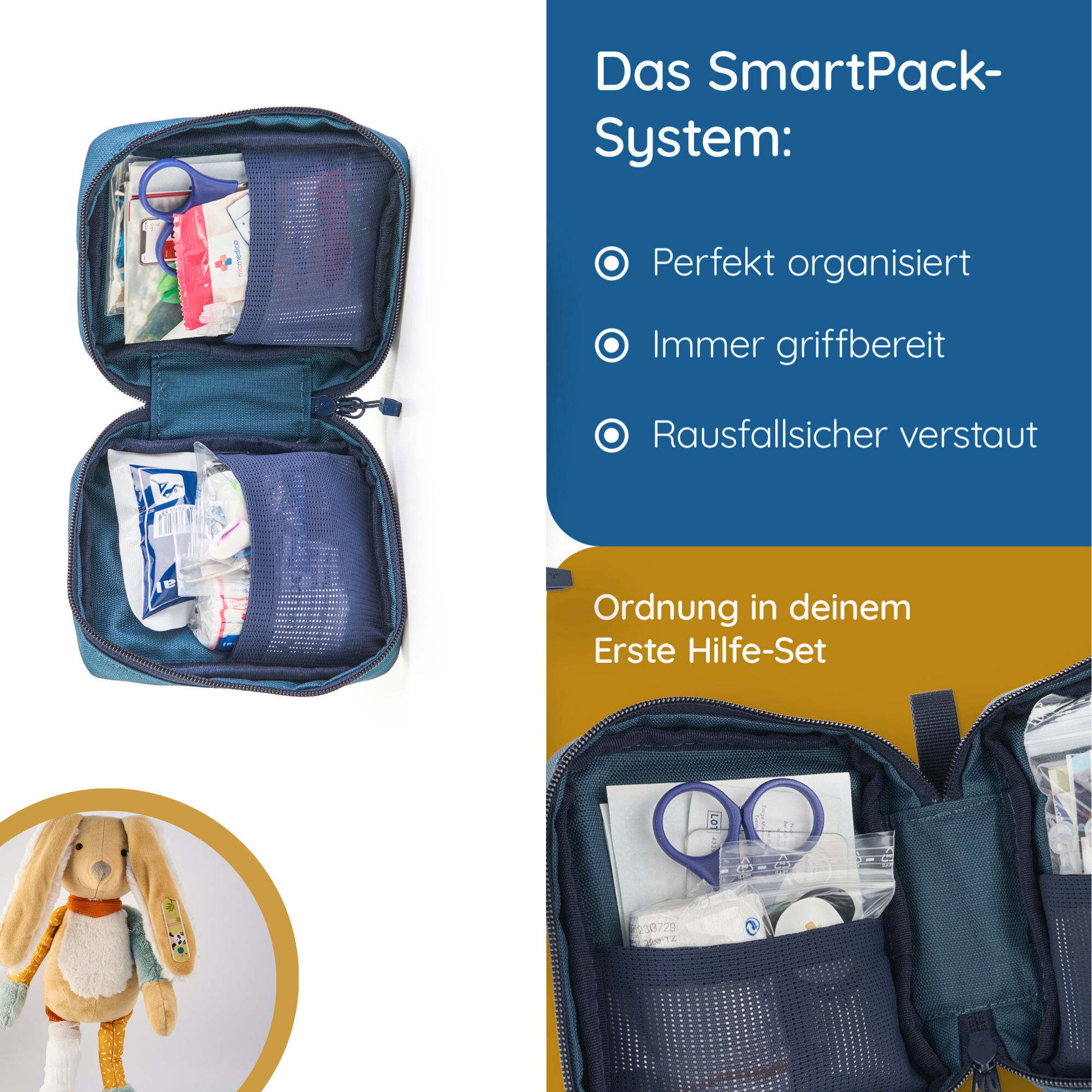 Erste-Hilfe-Set Kinder & Babys für 1-3 Kids