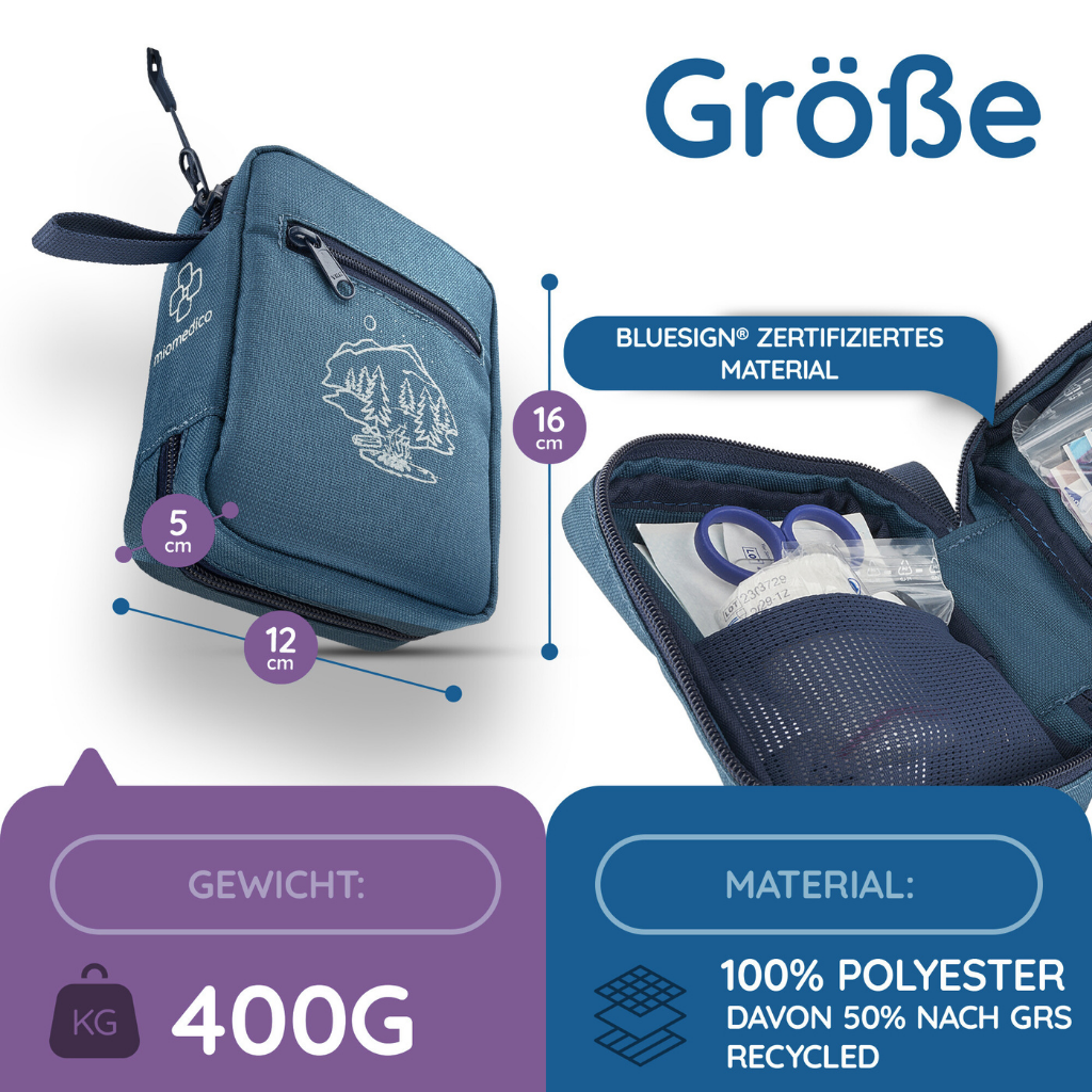 Erste-Hilfe-Set Familie 3-5 Personen von 0-99 Jahre