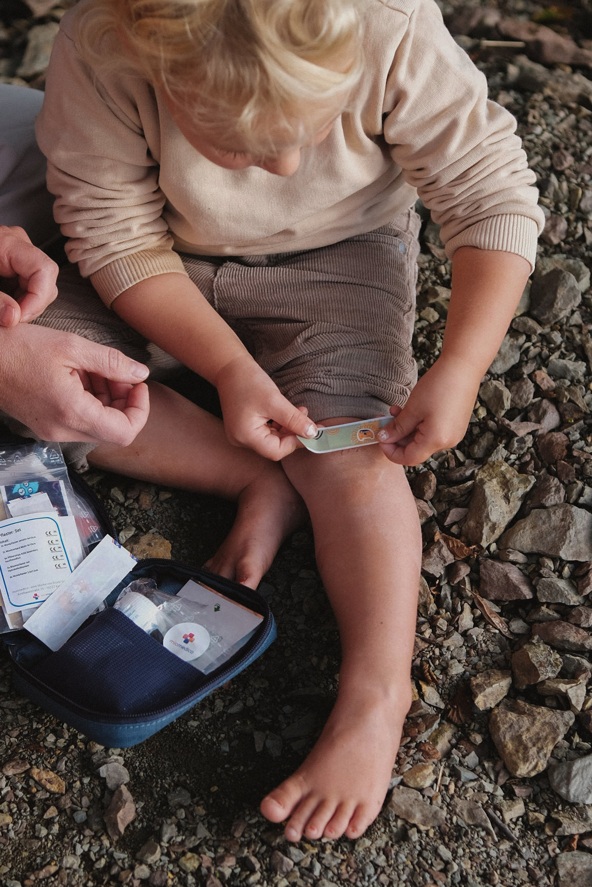 Pflastertüte für das Erste-Hilfe-Set Familie