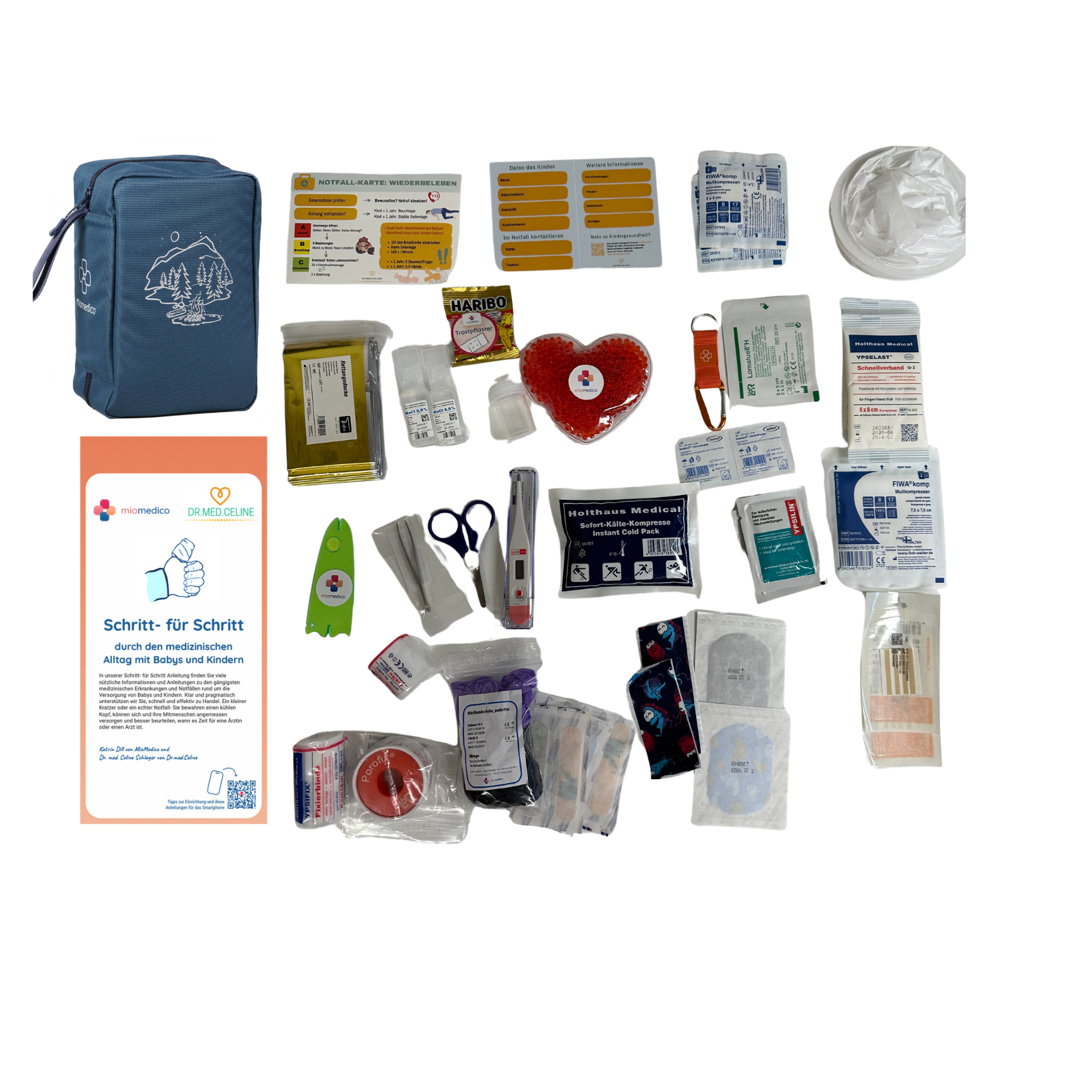 Bundle: Reiseapotheke + Erste-Hilfe-Set Baby & Kind