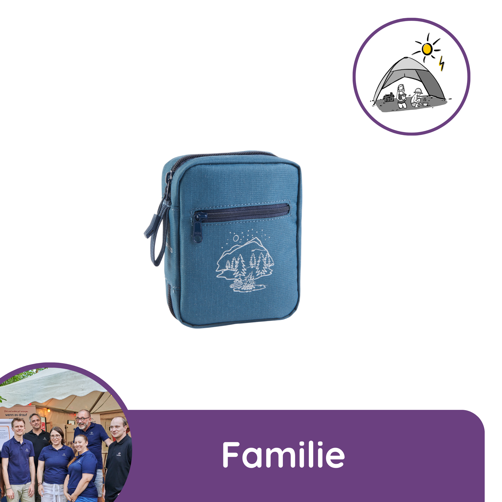 "Erste-Hilfe-Set Familie" 3-5 Personen