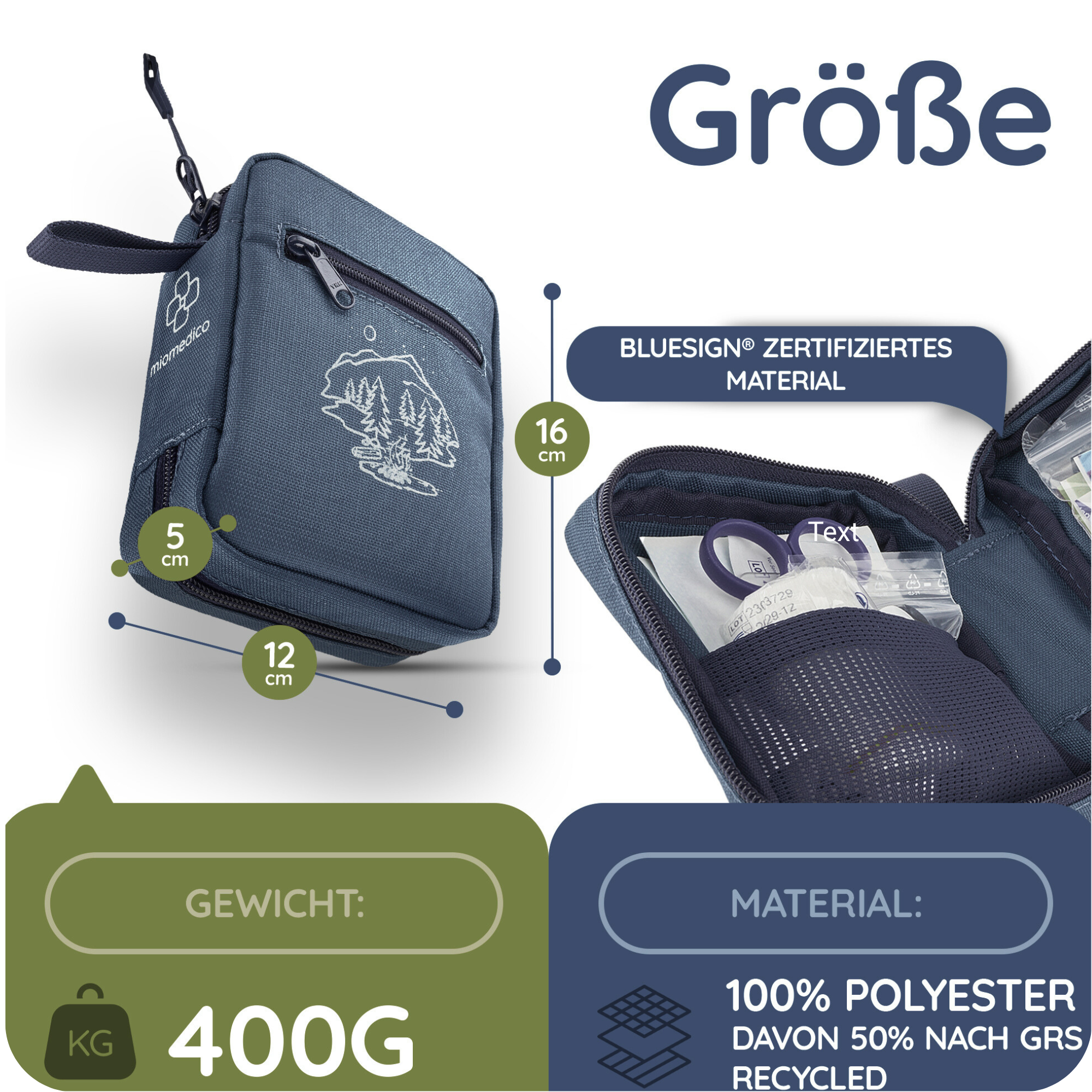 SPAR-PAKET "Reiseapotheke & Erste-Hilfe-Set Outdoor" für 1-2 Erwachsene