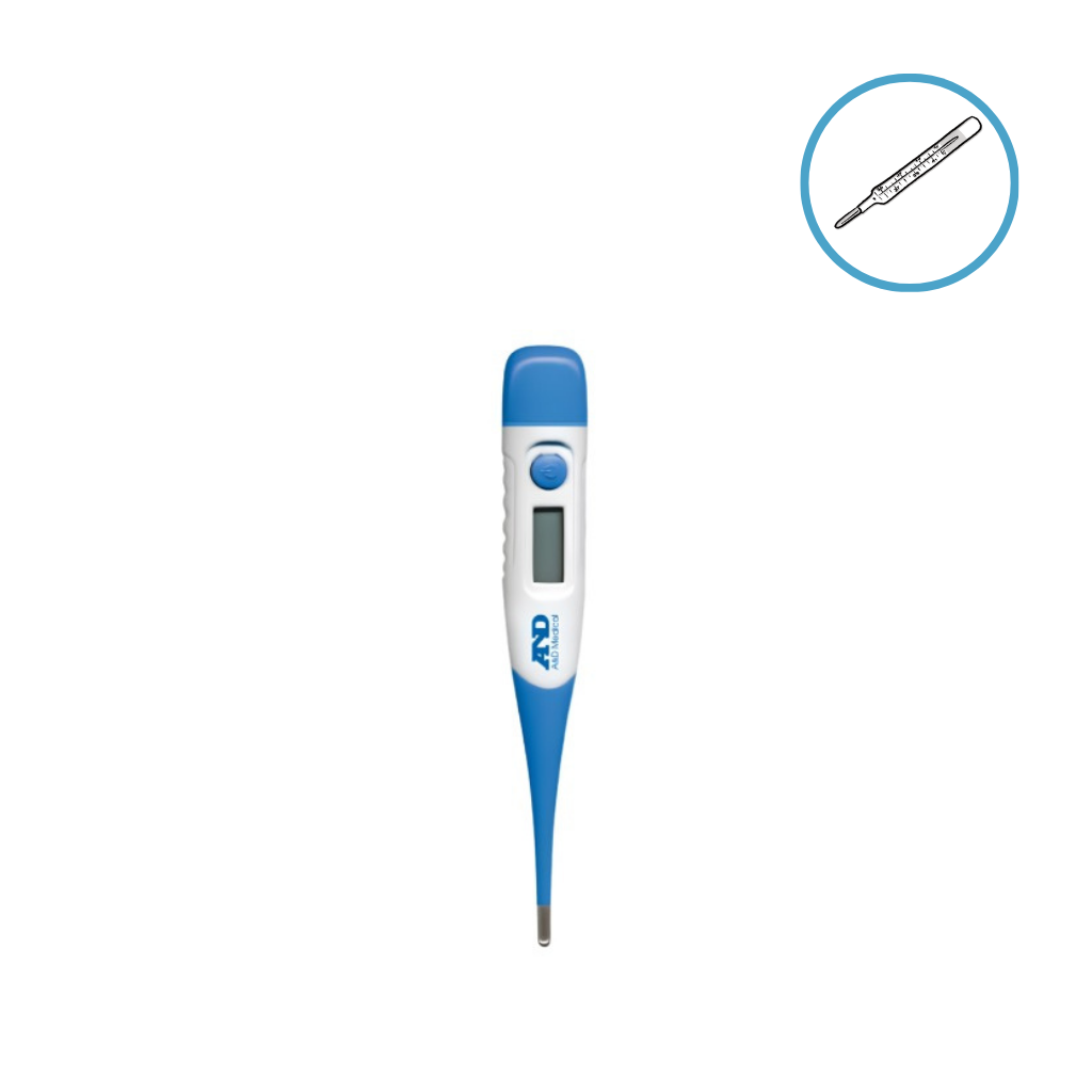 Fieberthermometer mit flexibler Spitze