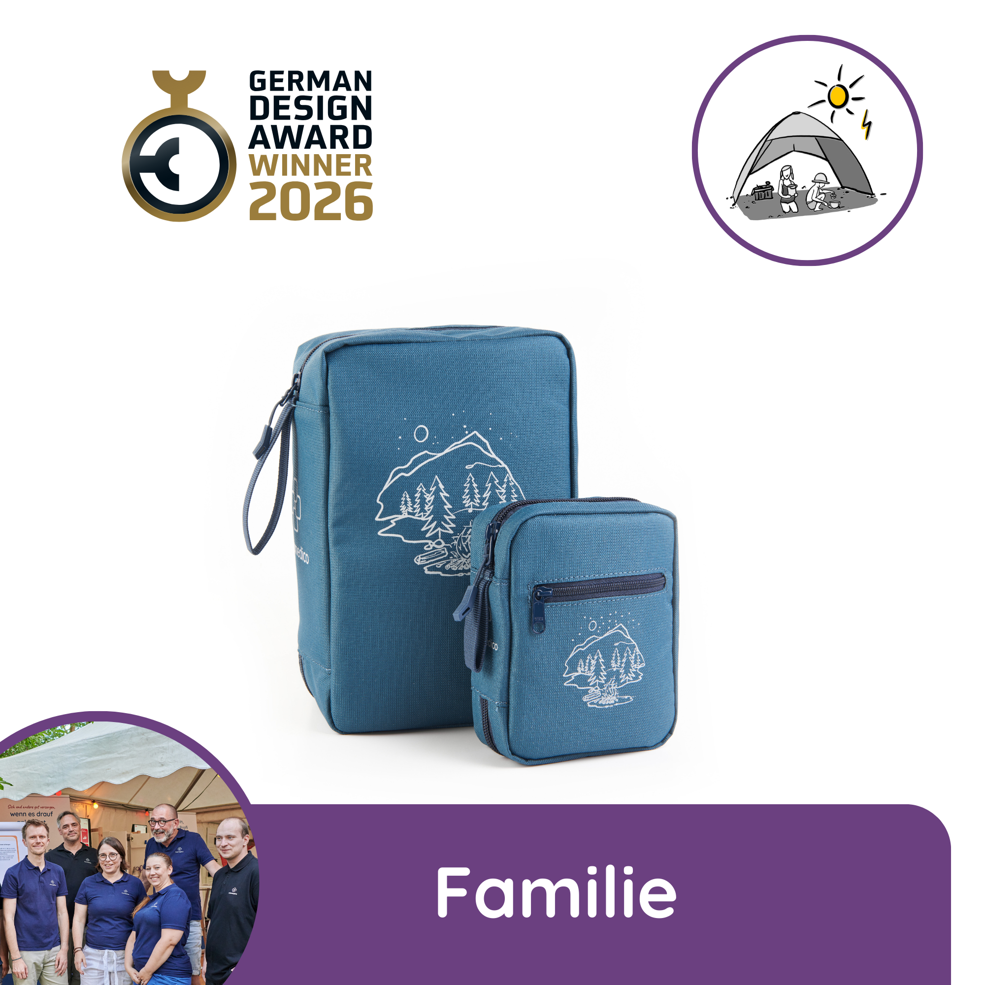 SPAR-PAKET "Reiseapotheke& Erste-Hilfe-Set Familie" für bis zu 5 Personen von 0-99 Jahre