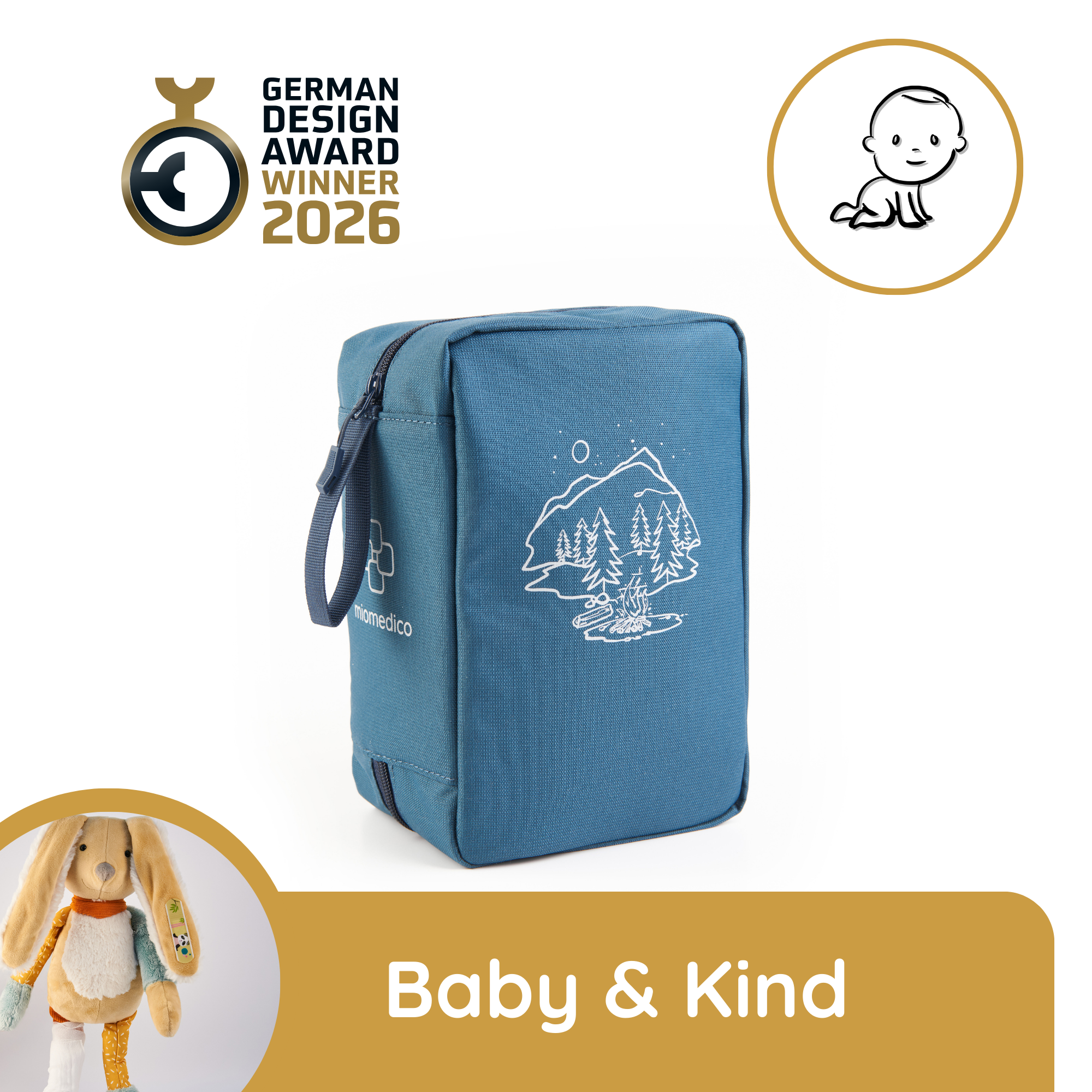 "Haus- und Reiseapotheke Baby & Kind" für 1-3 Kids