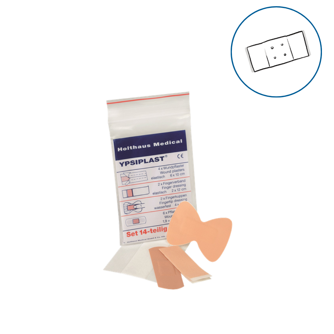 Holthaus Medical 14 Teiliges Pflasterset