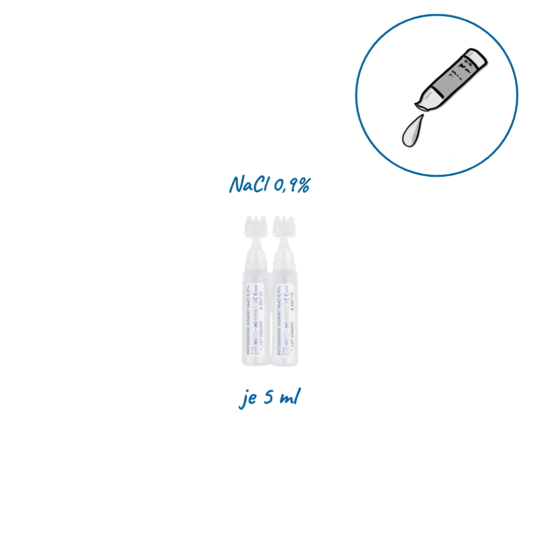 Nacl 0,9% Physiologische Kochsalzlösung 5ml