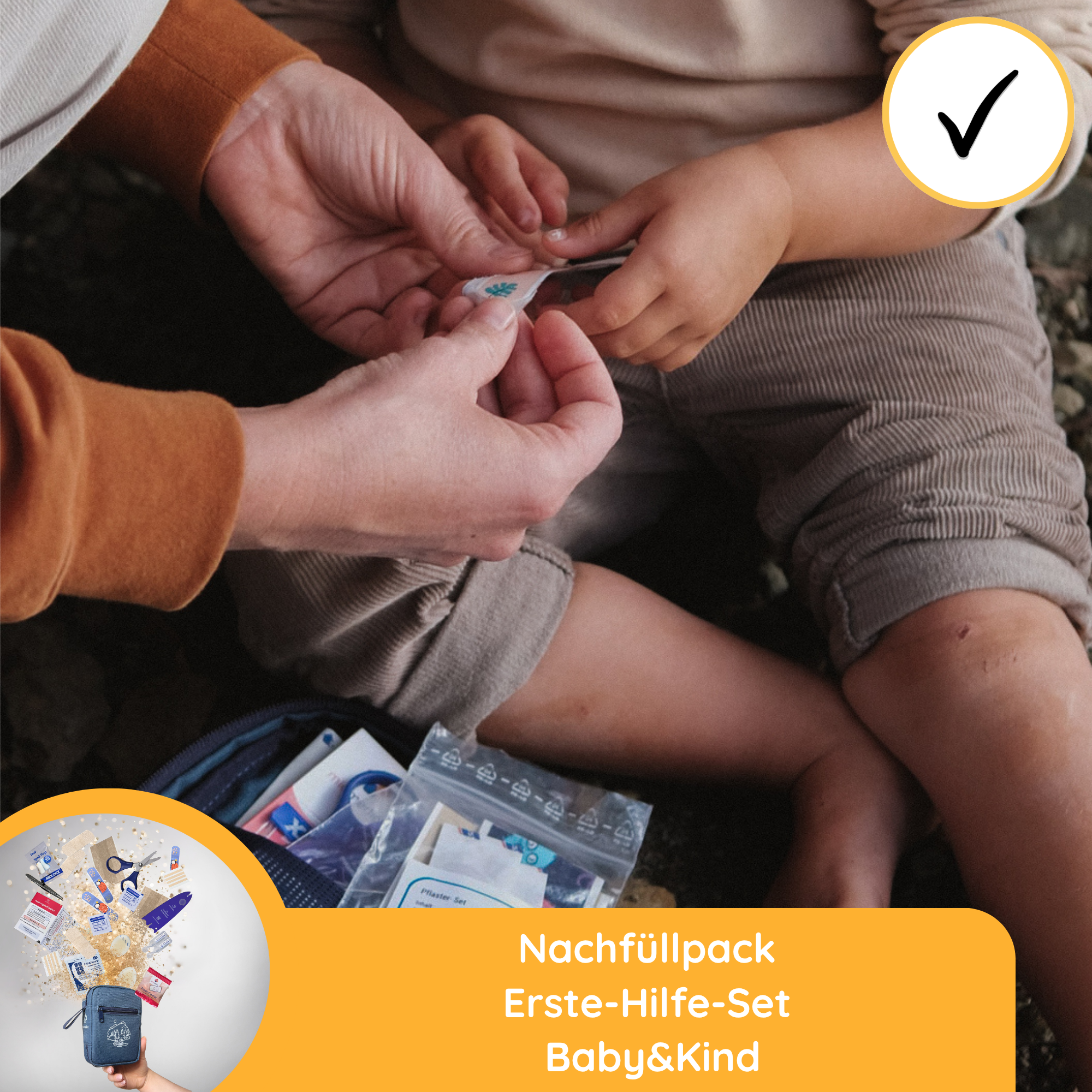 Nachfüllpack Erste-Hilfe-Set Baby&Kind