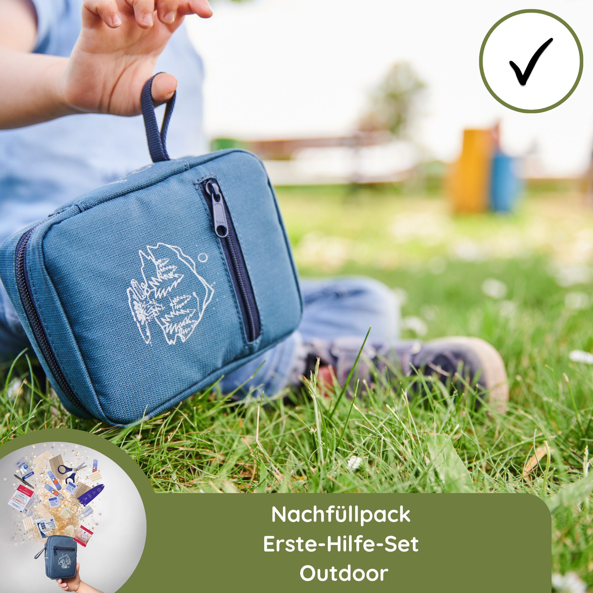 Nachfüllpack Erste-Hilfe-Set Outdoor