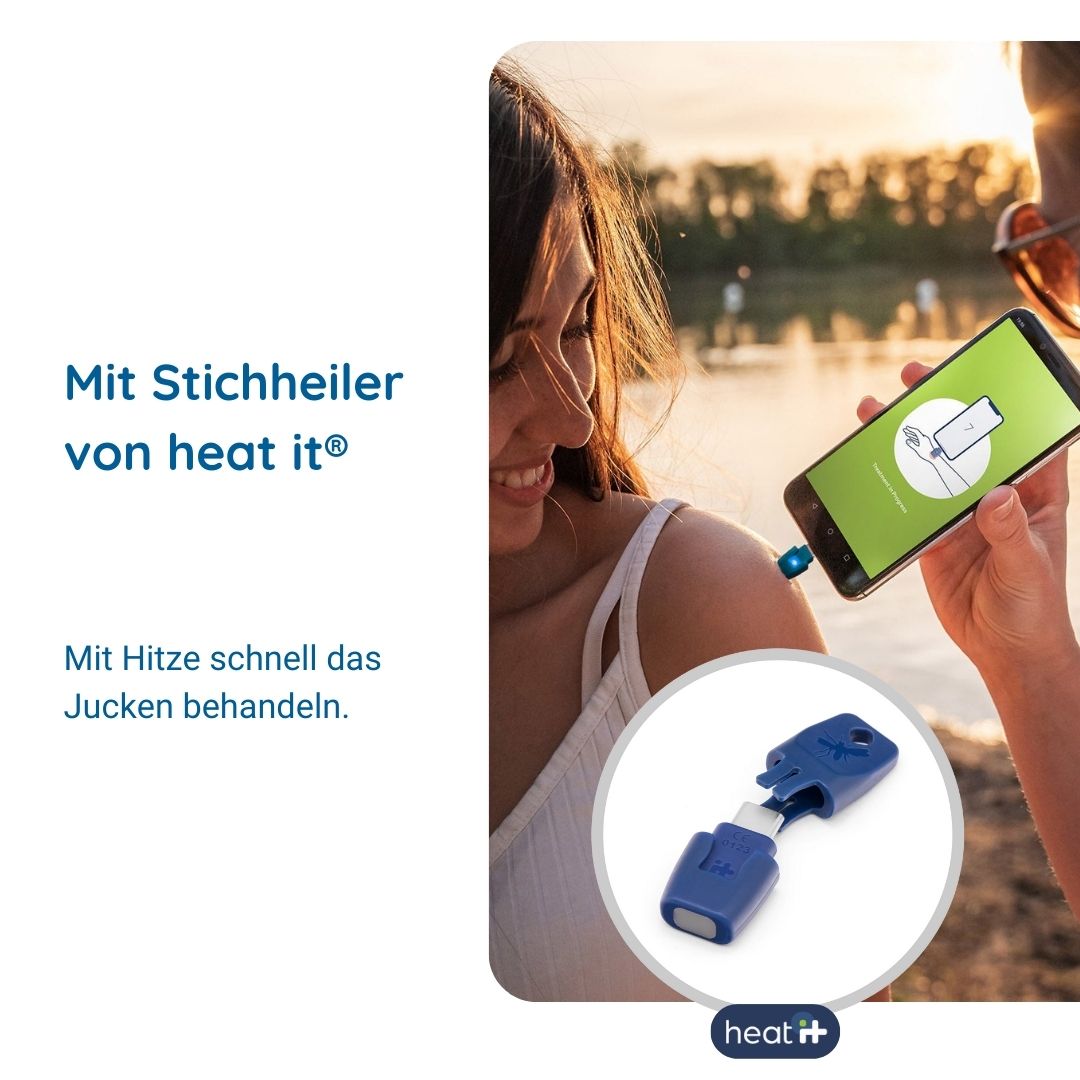 Erste-Hilfe-Set für Familien+ heat it® Stichheiler