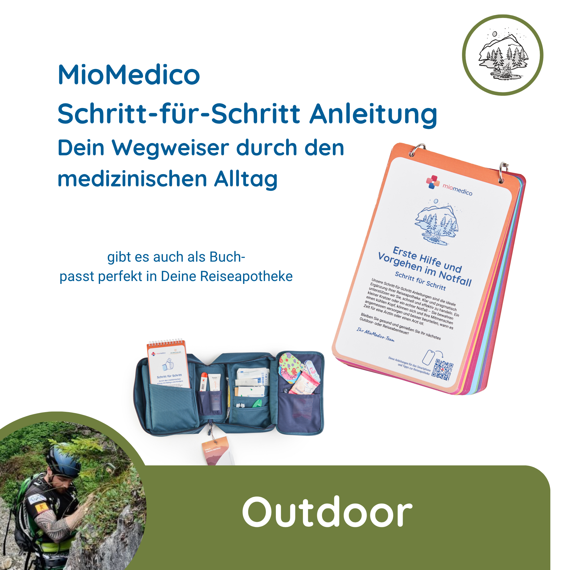 "Reiseapotheke Outdoor" für 1-2 Erwachsene