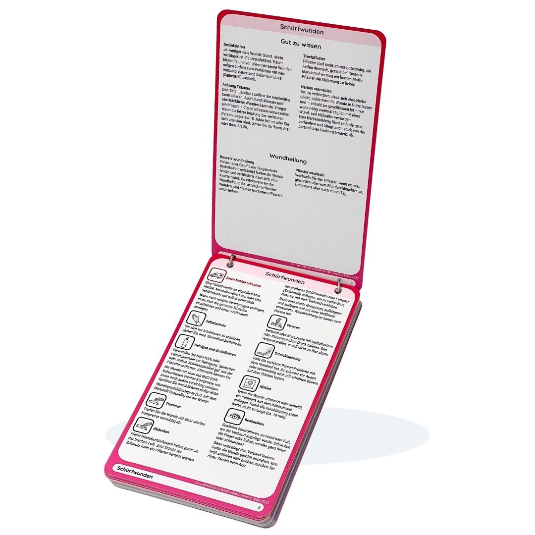 Booklet Schritt-für-Schritt-Anleitungen