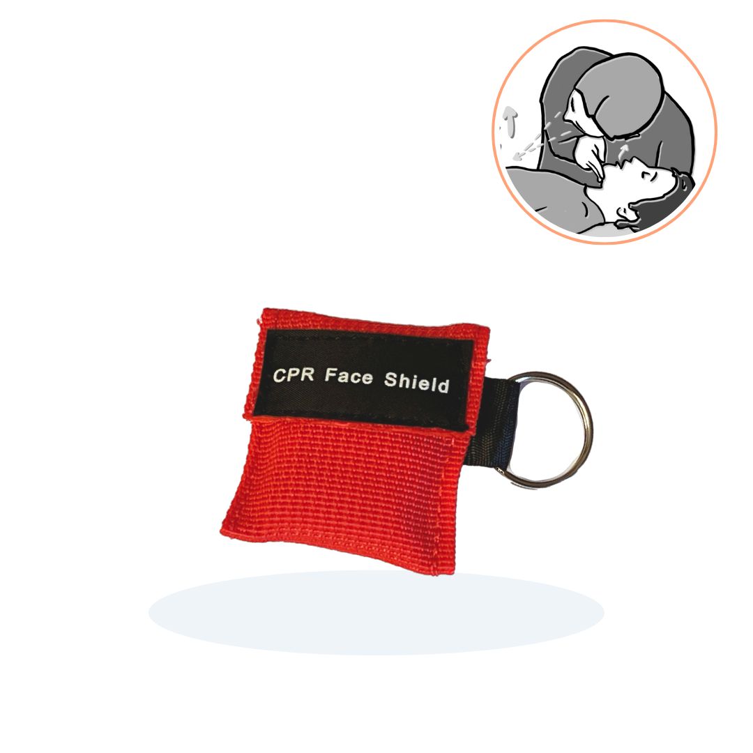 Schützende Gesichtsmaske für Wiederbelebungsmaßnahmen