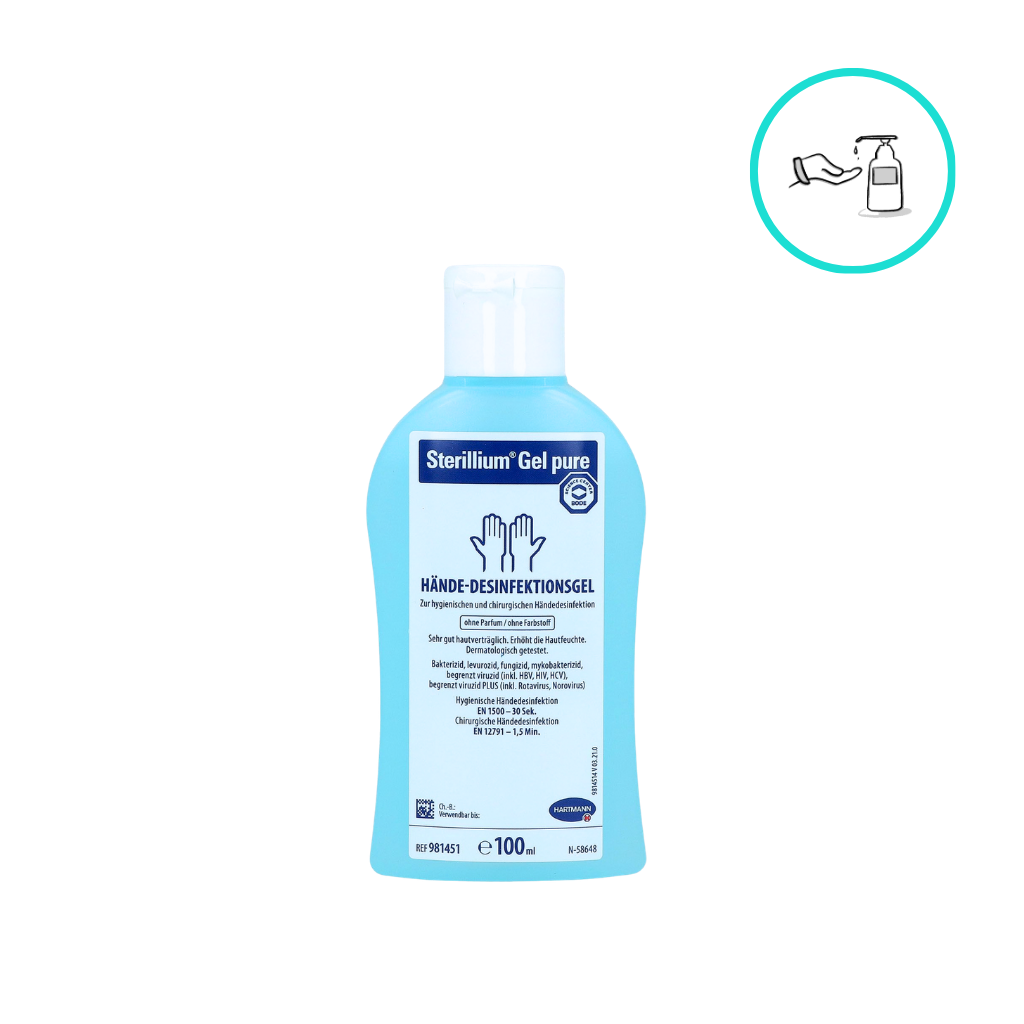 Sterillium pure Gel Händedesinfektionsmittel 100 ml