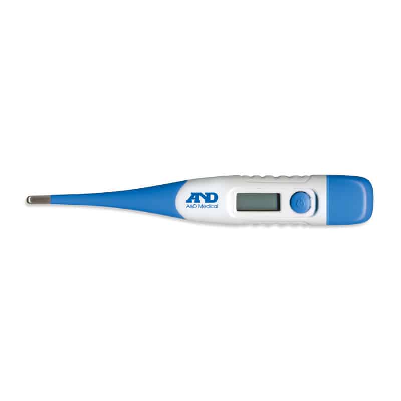 A&D UT-113 Präzises digitales Thermometer mit LCD-Display und flexibler Spitze