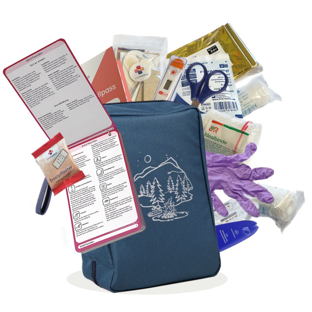 SPAR-PAKET "Reiseapotheke & Erste-Hilfe-Set Outdoor" für 1-2 Erwachsene