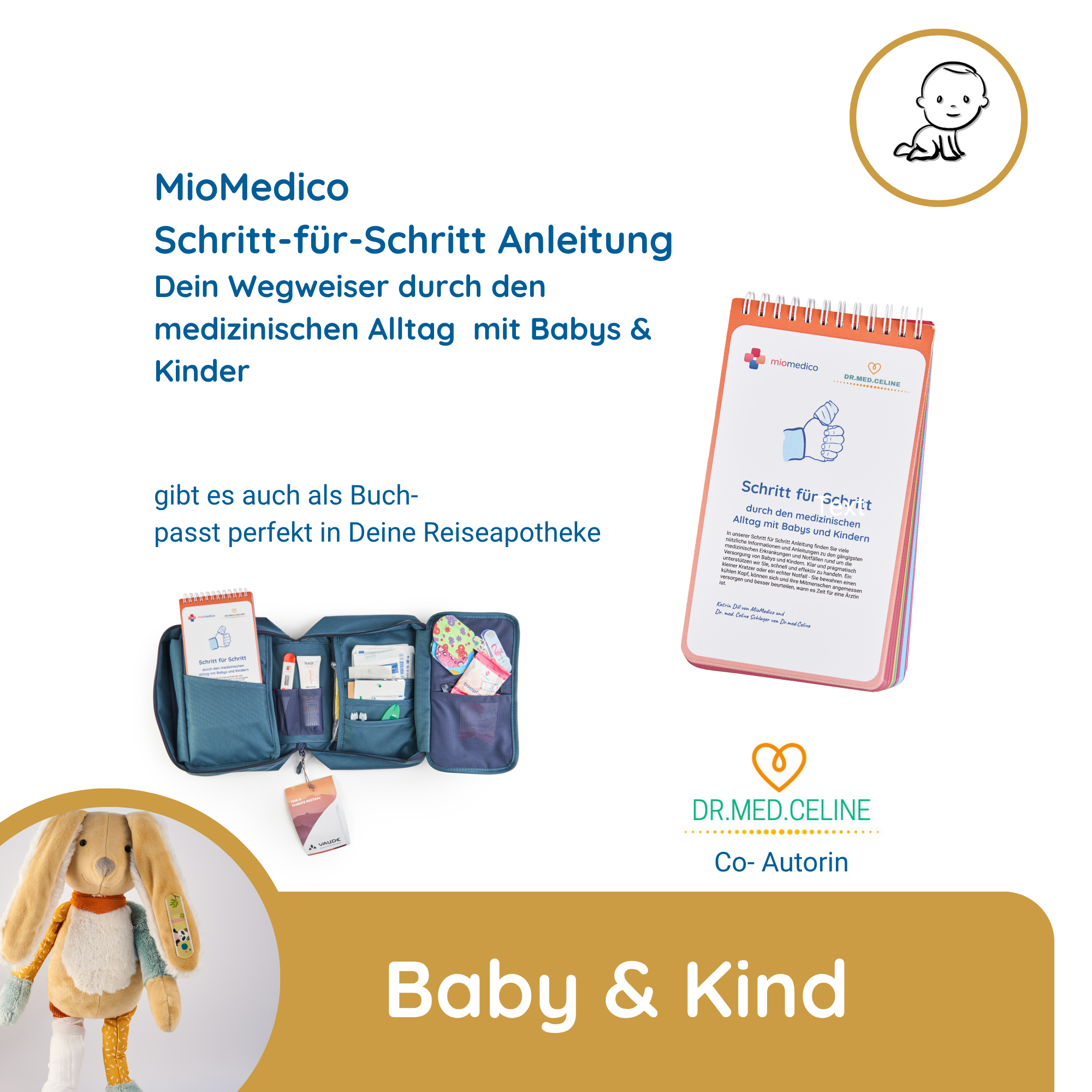 Bundle: Reiseapotheke + Erste-Hilfe-Set Baby & Kind