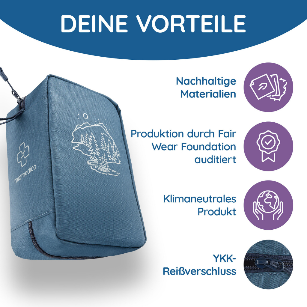 "Reiseapotheke Familie" für bis 3-5 Personen von 0-99 Jahre