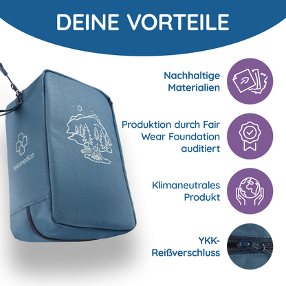 MEGA-SPAR-PAKET Reiseapotheke + 2x Erste-Hilfe-Set FAMILIE