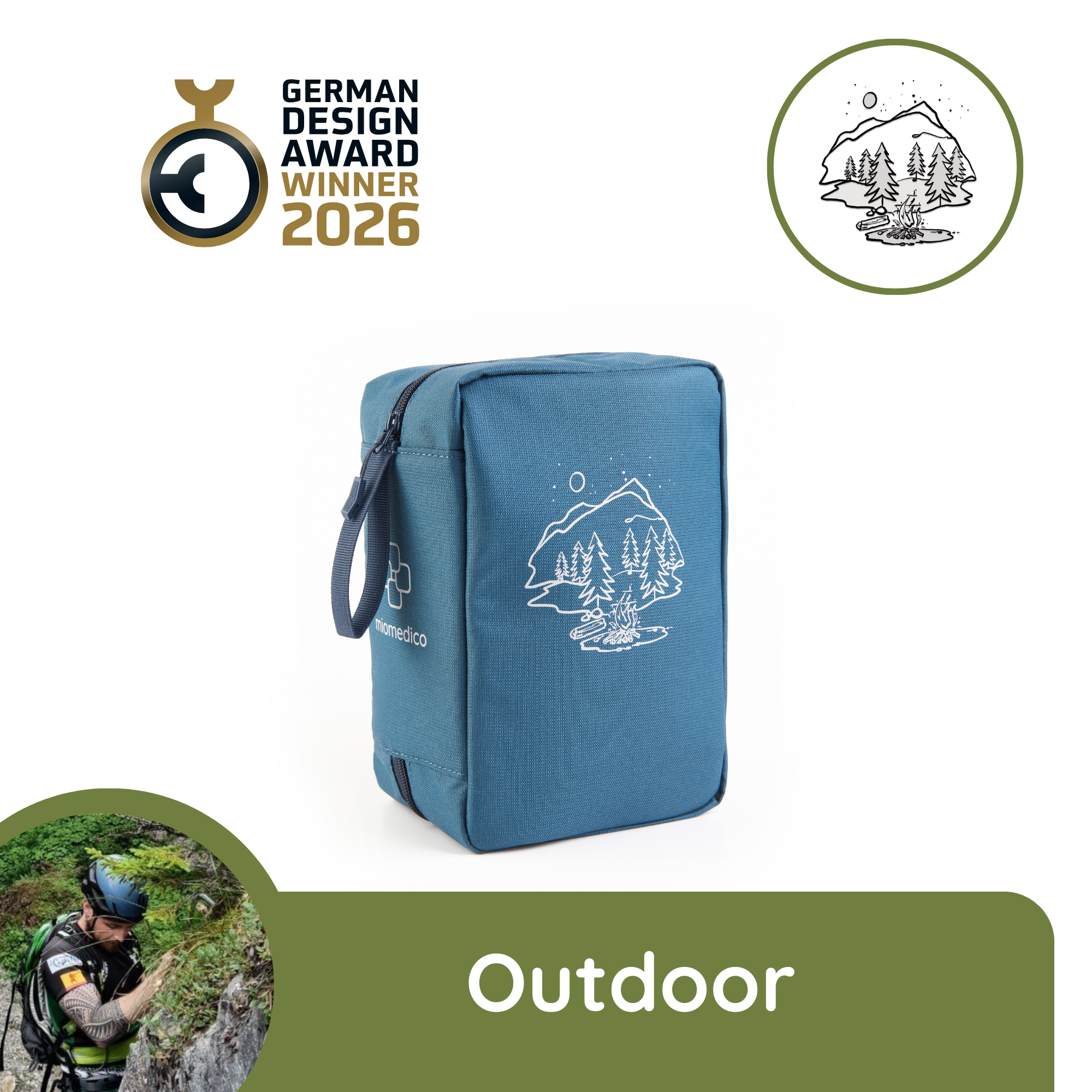 "Reiseapotheke Outdoor" für 1-2 Erwachsene