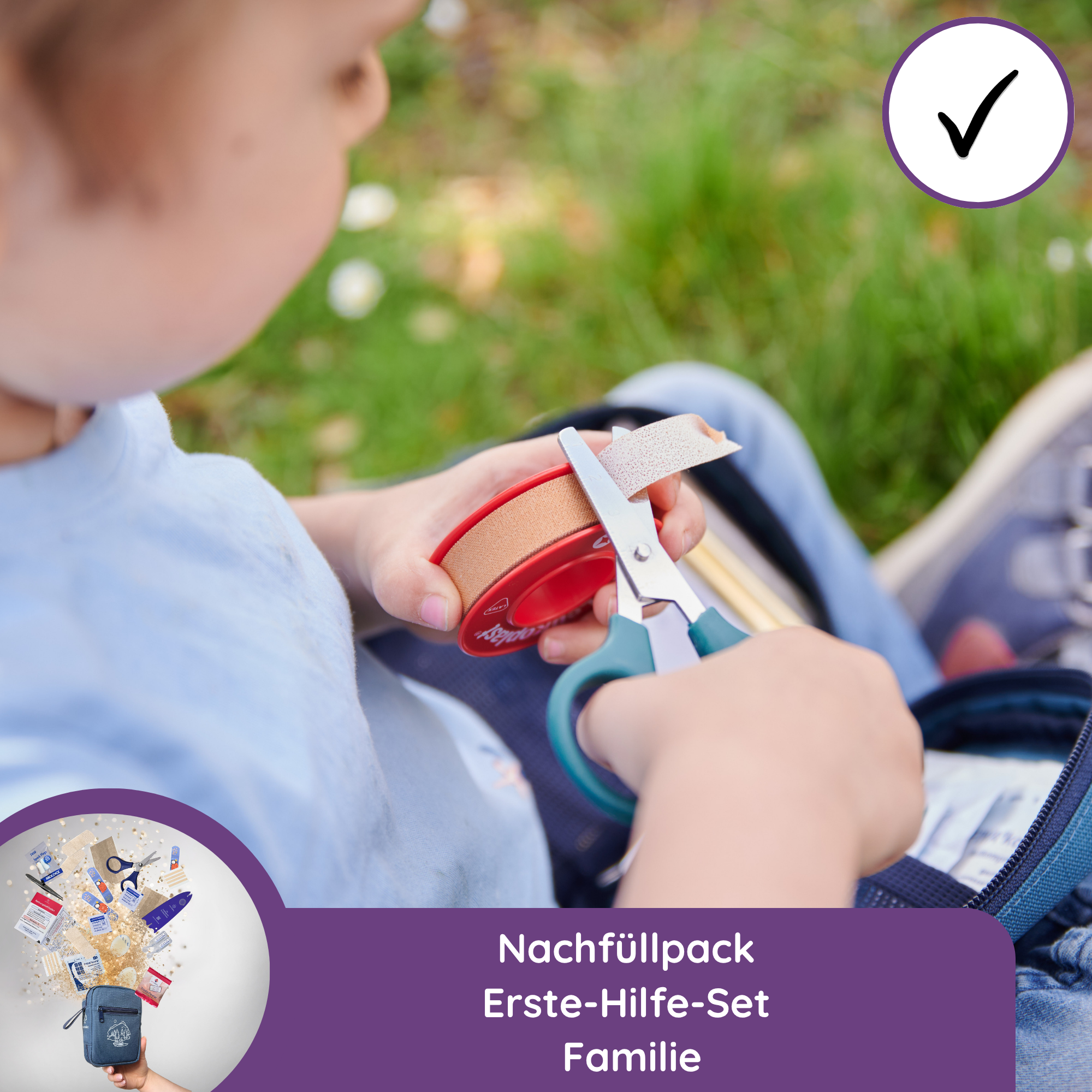 Nachfüllpack Erste-Hilfe-Set Familie