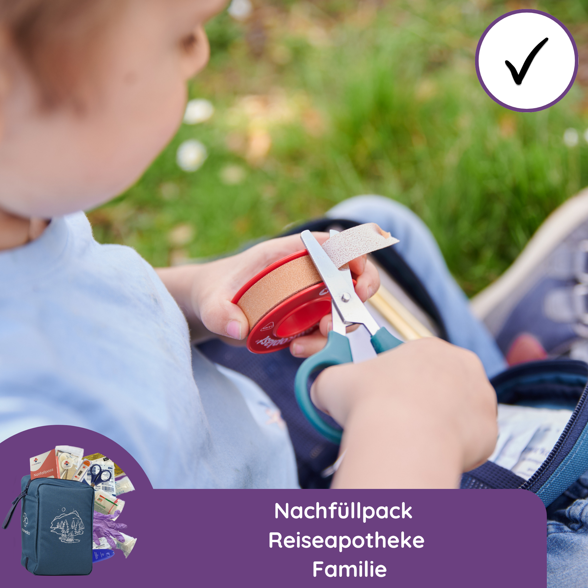 Nachfüllpack "Reiseapotheke Familie"