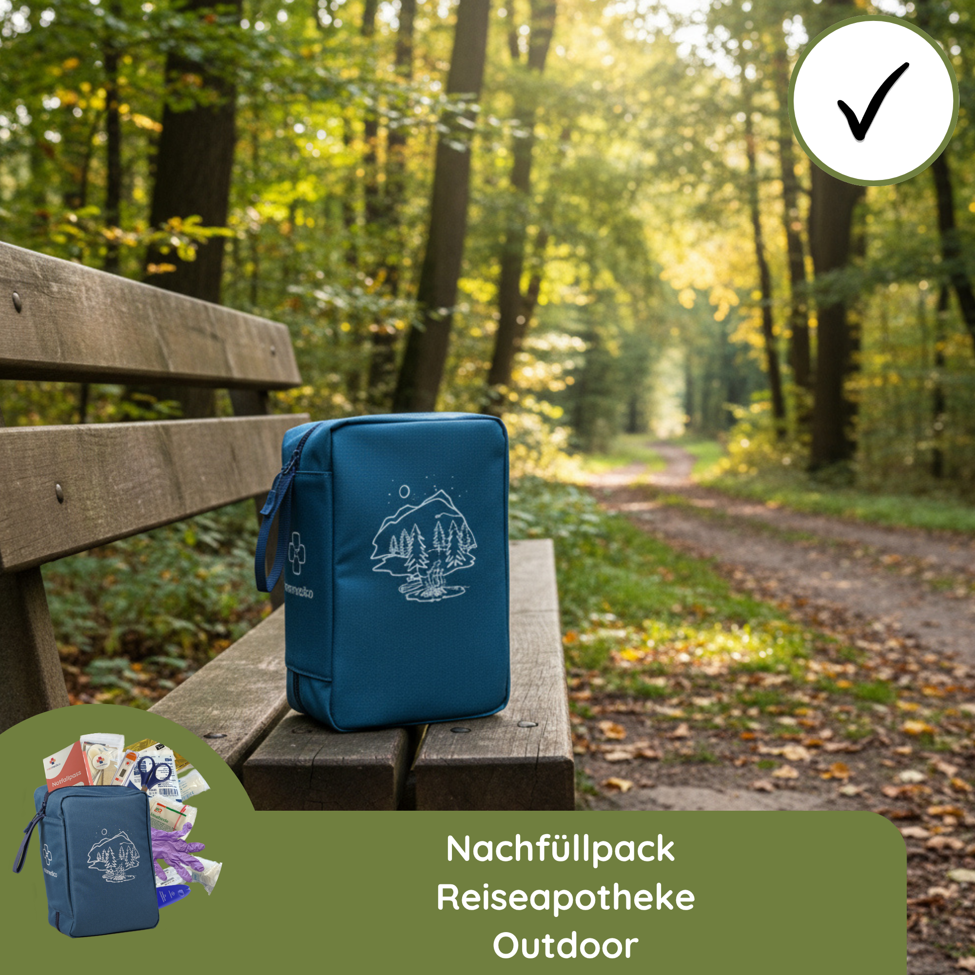 Nachfüllpack "Reiseapotheke Outdoor"