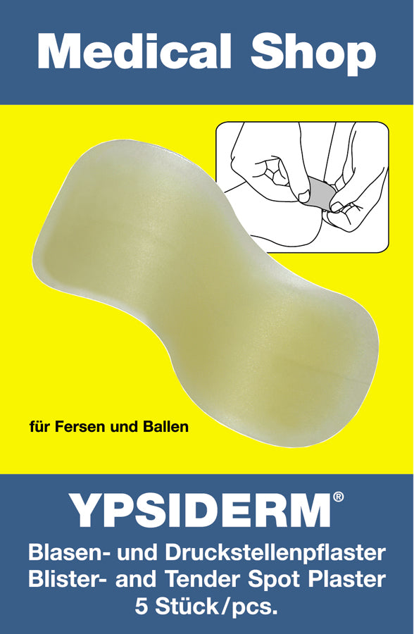Blasenpflaster für Fersen und Ballen 5 Stück