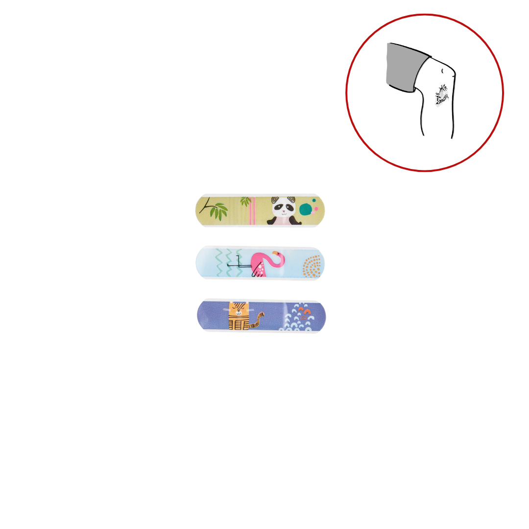 Wundpflaster KIDS von Hansaplast - wasser- & schmutzabweisend, besonders hautfreundlich
