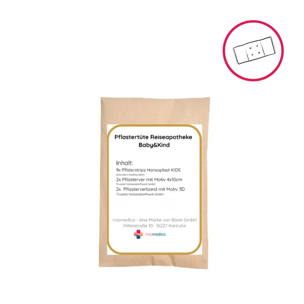 Pflastertüte "Reiseapotheke Baby & Kind"