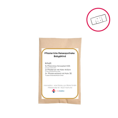 Pflastertüte "Reiseapotheke Baby & Kind"