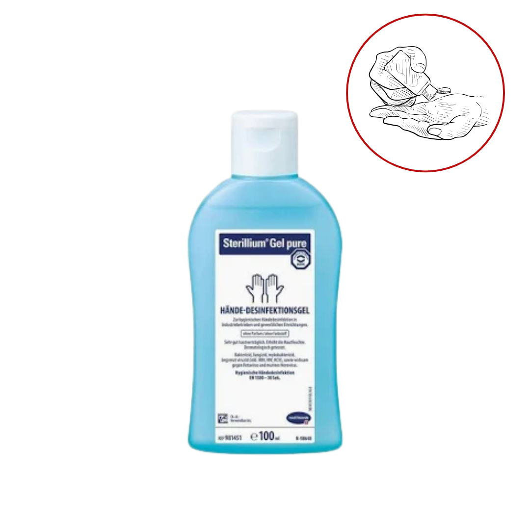 Sterillium pure Gel Händedesinfektionsmittel 100 ml