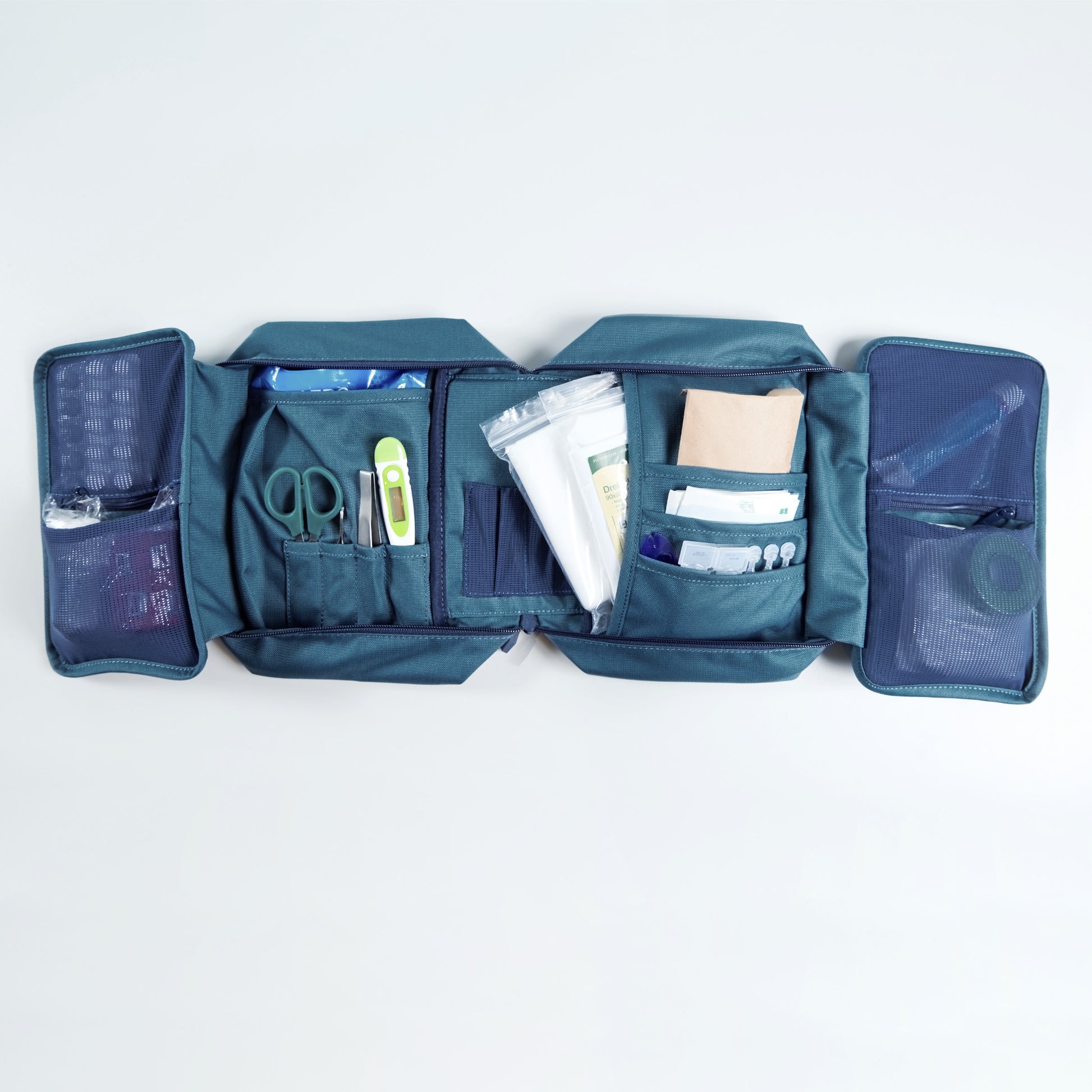 aikidio Aufbewahrungstasche Tragbares Erste-Hilfe-Set für Haushalt  Medizintasche für Reisen Freien (2-tlg)